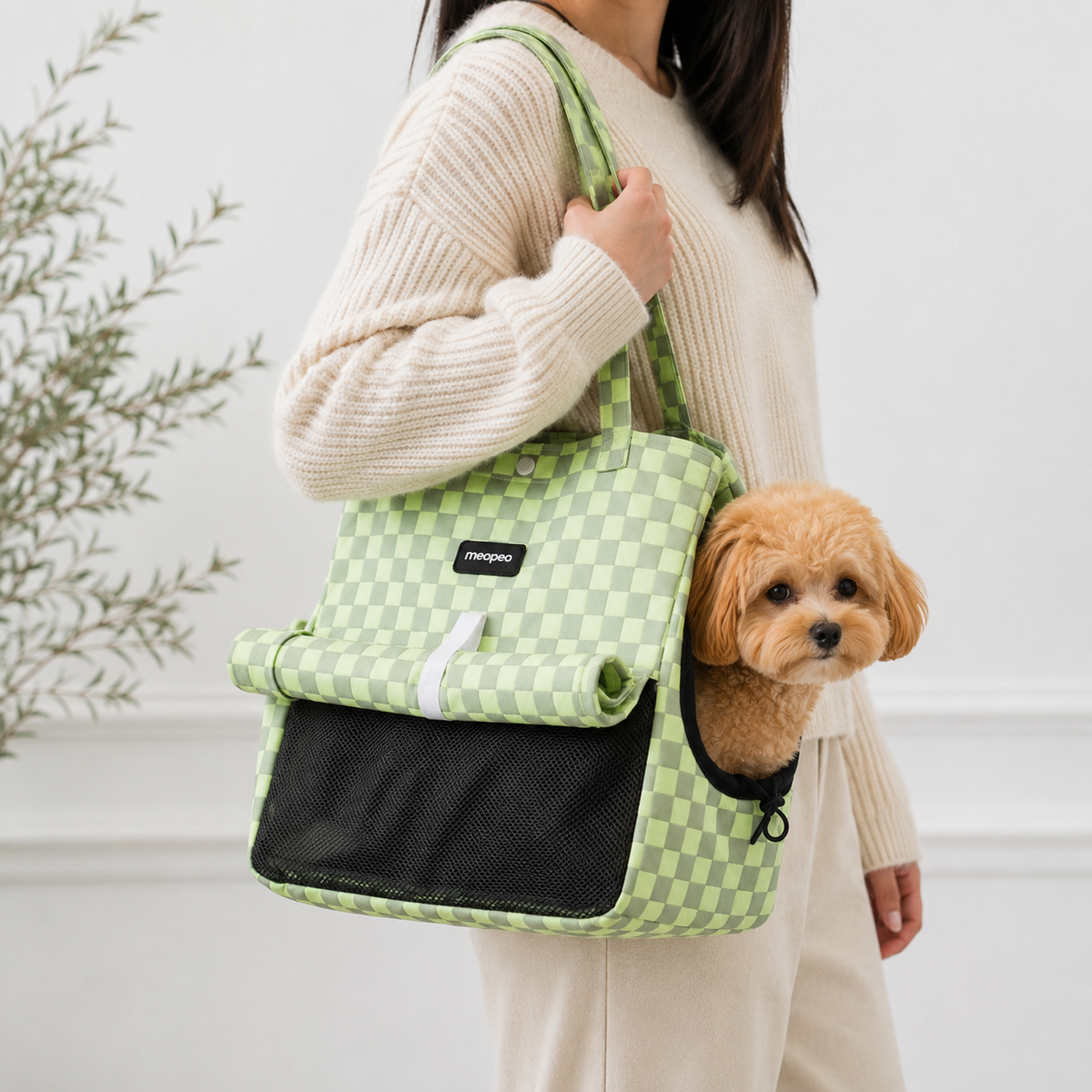 Bolso Portátil para Perros y Gatos | Transportín de Hombro | Deterrajaras