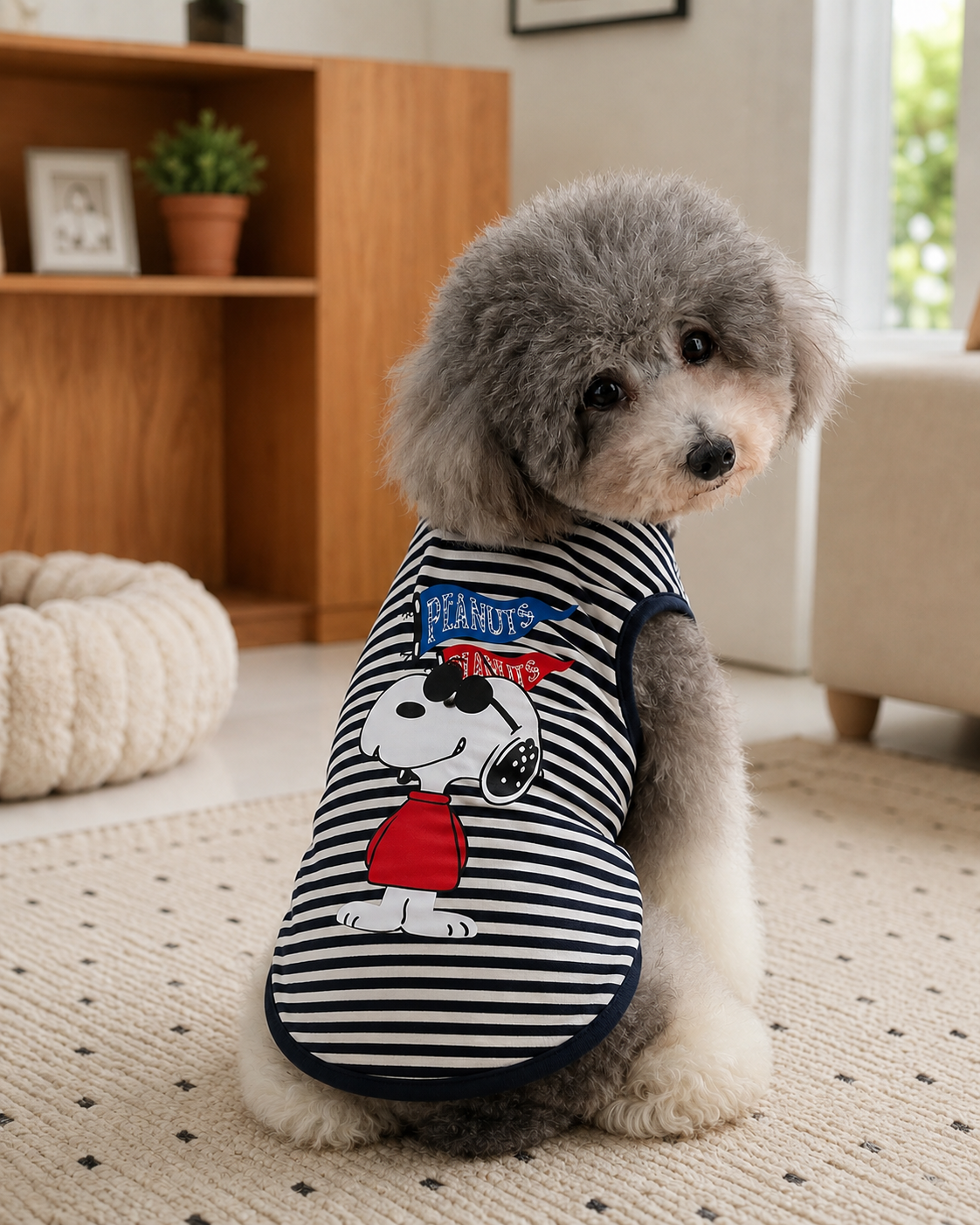 Ropa de Algodón para Perro | Camiseta Casual | Deterrajaras