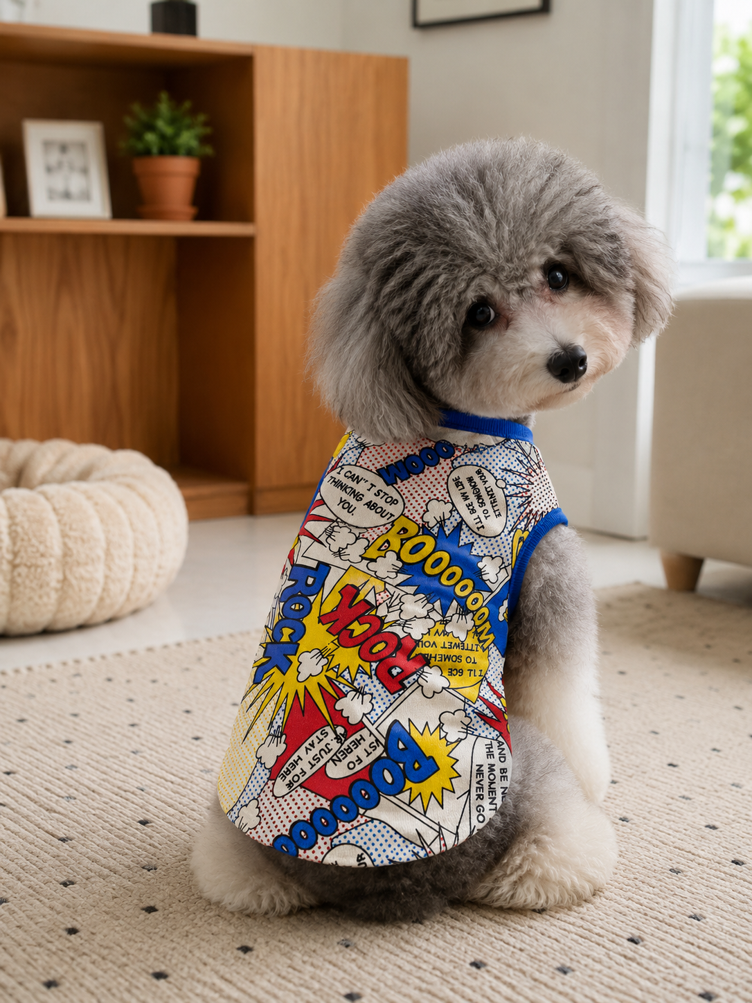 Ropa de Algodón para Perro | Camiseta Casual | Deterrajaras