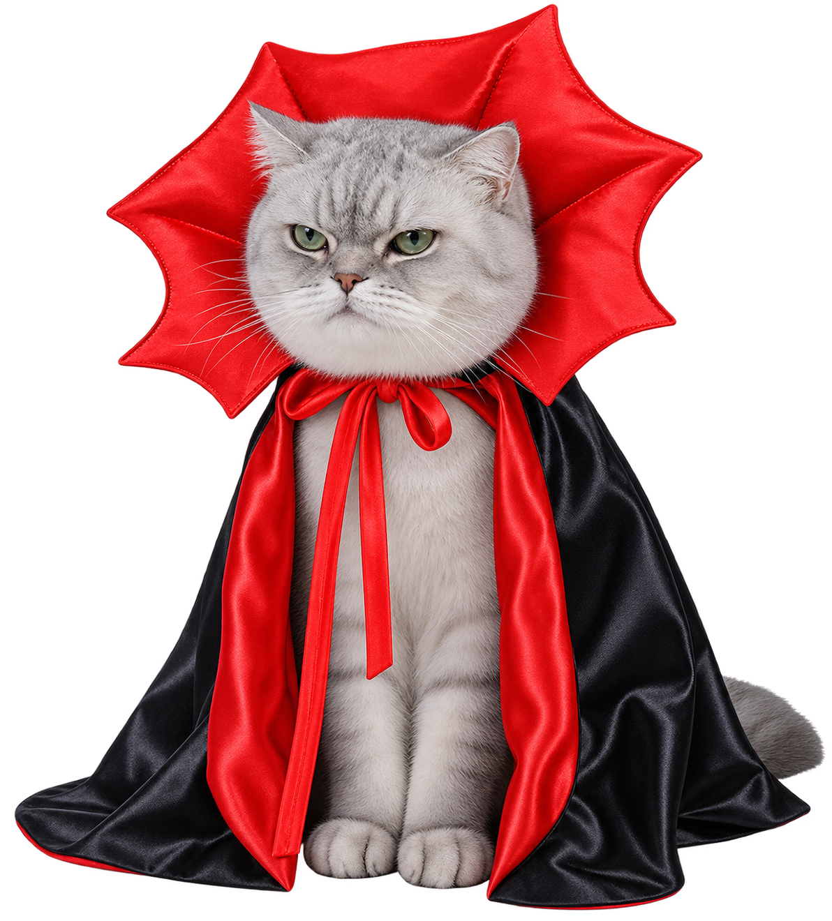Capa de Halloween Rey Vampiro para Mascotas | Deterrajaras